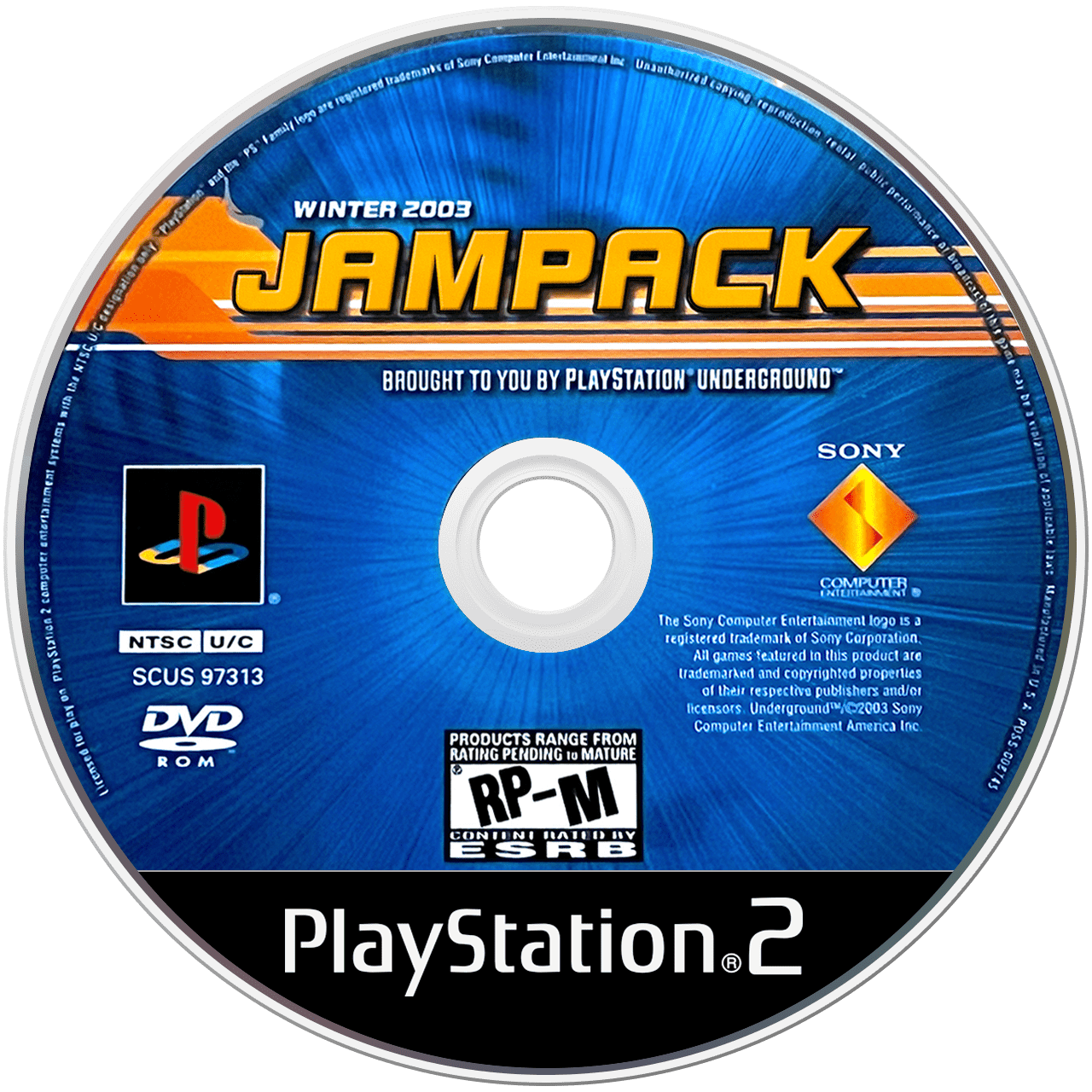 PlayStation Underground Jampack: Winter 2003: RP - M - Playstation 2 - Retro Island Gaming