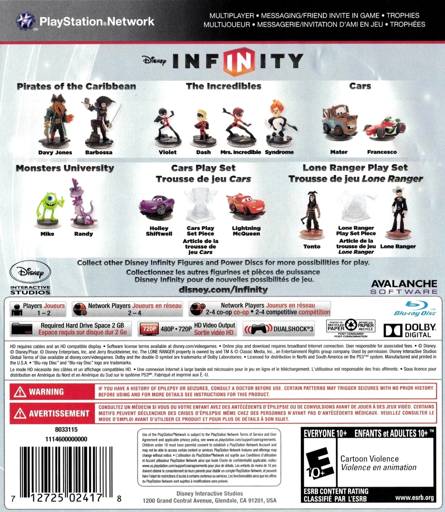Disney infinity - Playstation 3