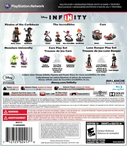 Disney infinity - Playstation 3