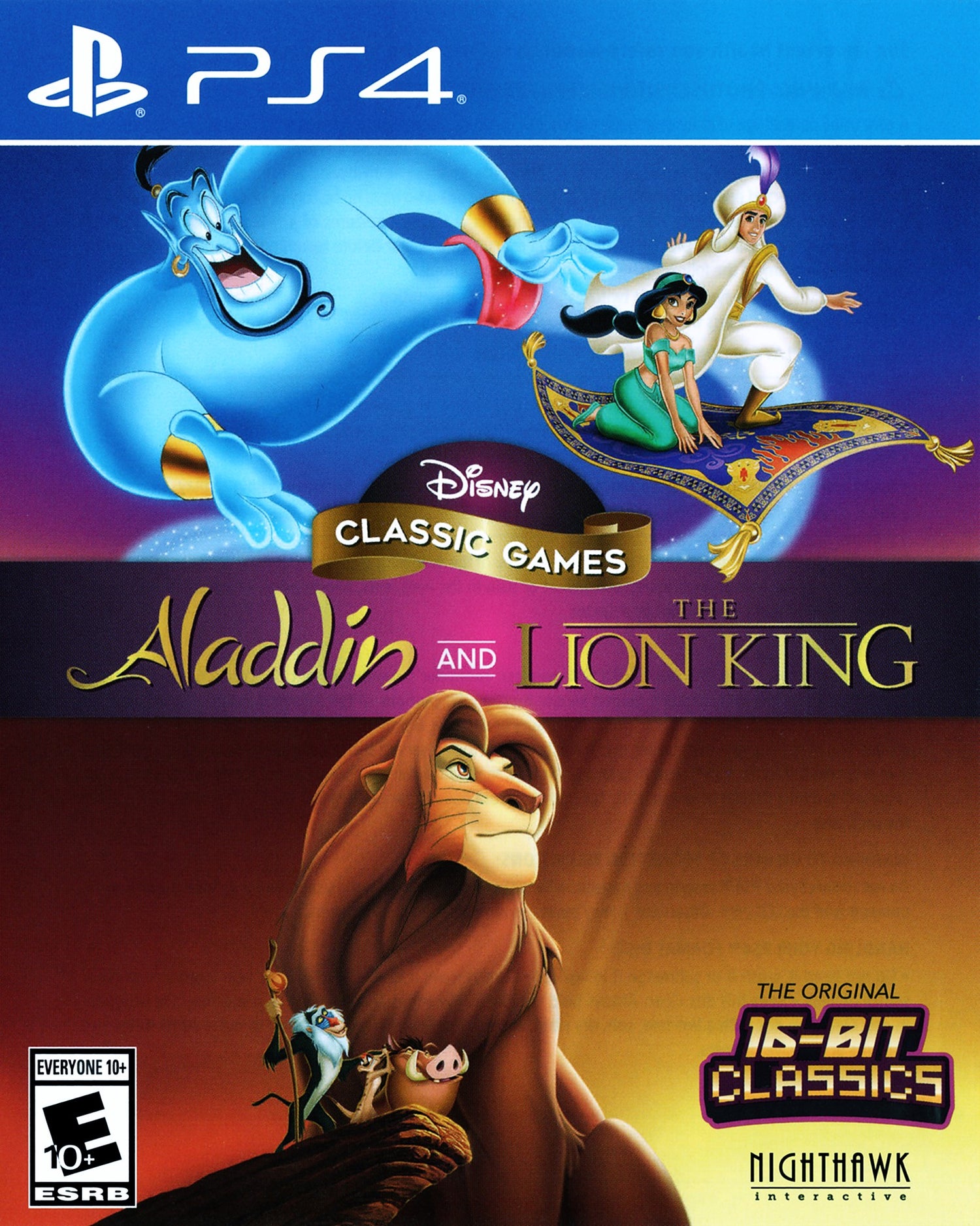 Disney Classic Games: Aladdin and The Lion King - Playstation 4