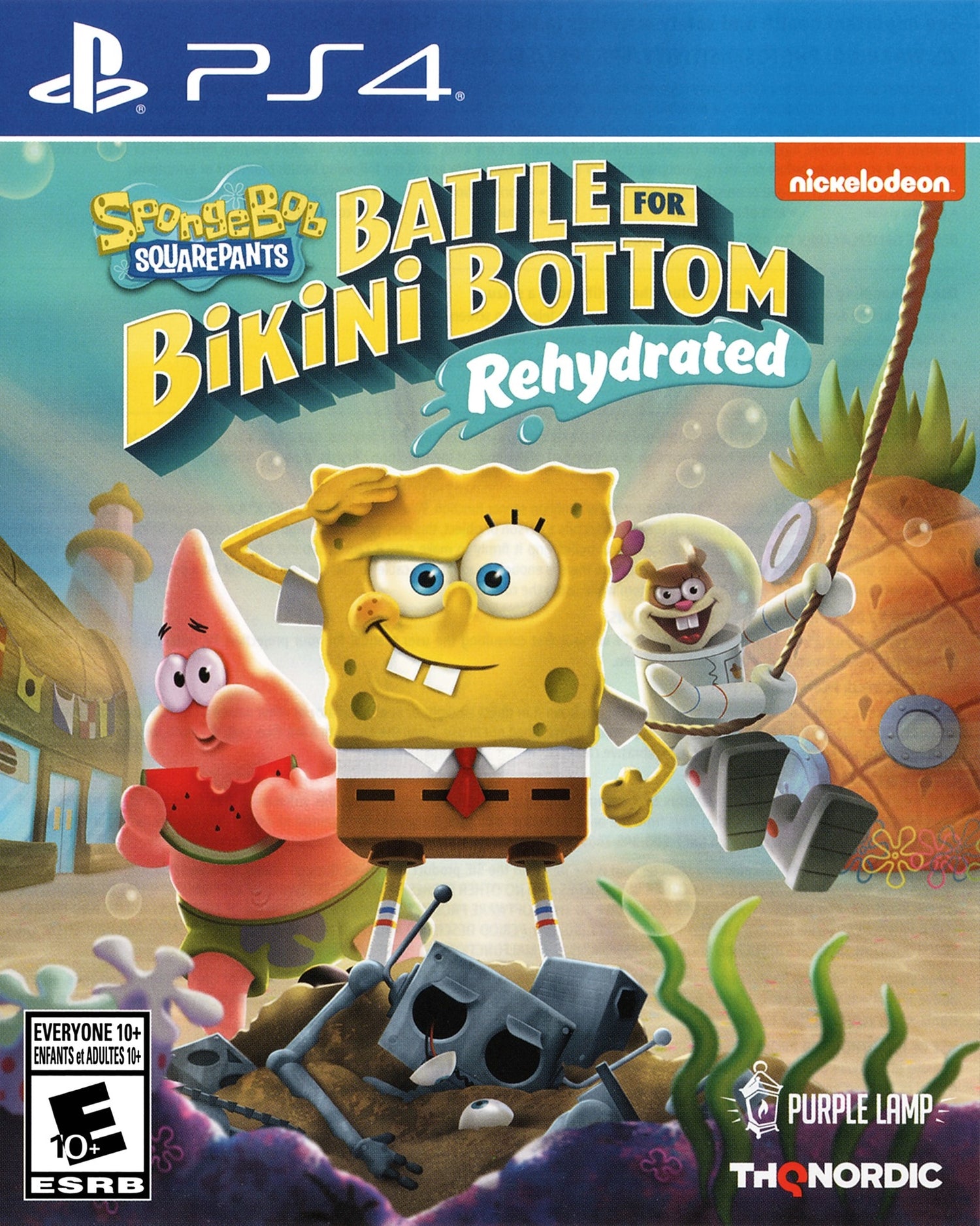 SpongeBob SquarePants Battle for Bikini Bottom Rehydrated - Playstation 4