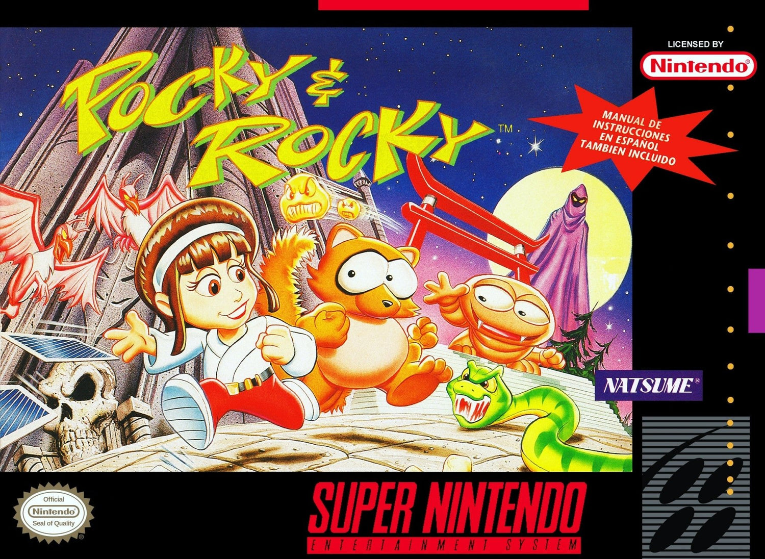 Pocky & Rocky - Super Nintendo - Retro Island Gaming