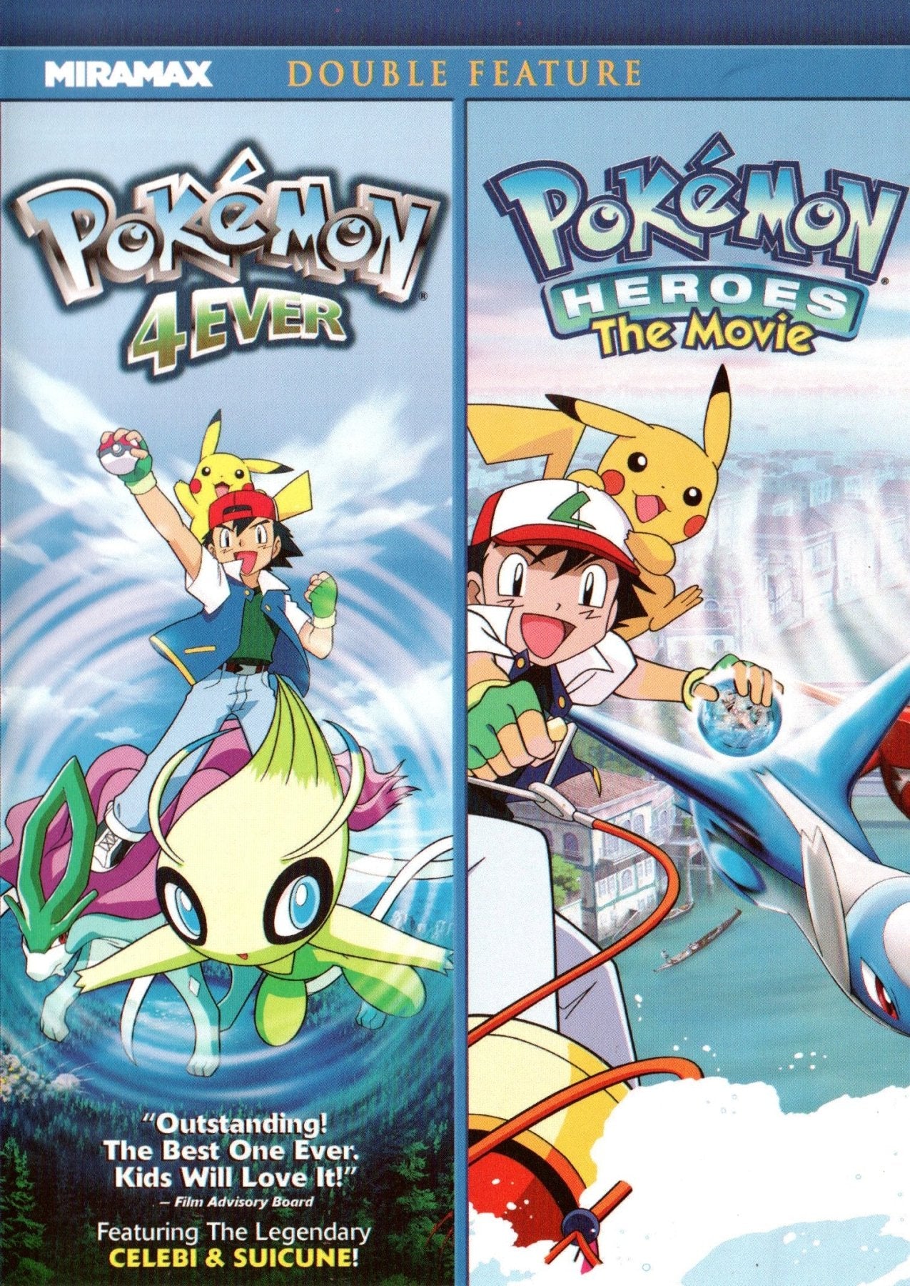 Pokemon 4Ever & Pokemon Heroes Double Feature - DVD - Retro Island Gaming