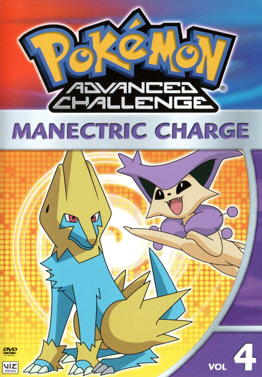 Pokemon Advanced Challenge Volume 4: Manectric Charge - DVD - Retro Island Gaming