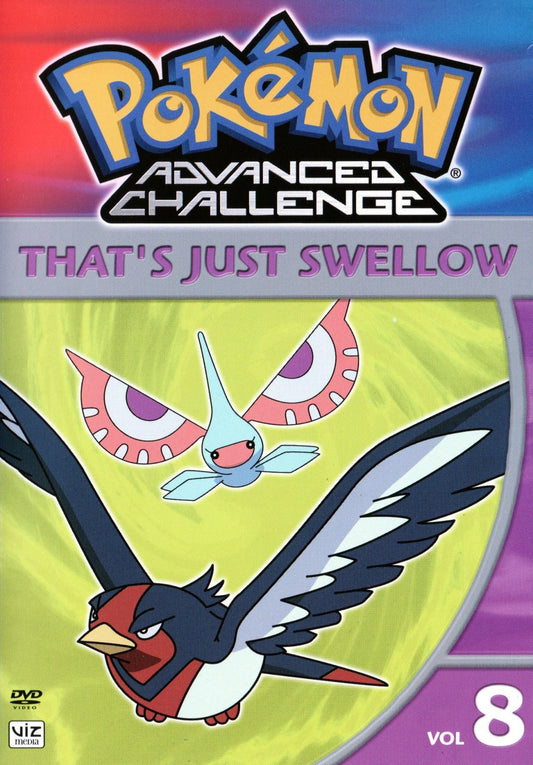 Pokemon Advanced Challenge Volume 8: That's Just Swellow - DVD - Retro Island Gaming