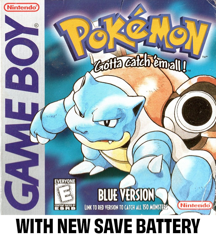 Pokemon Blue - GameBoy - Retro Island Gaming