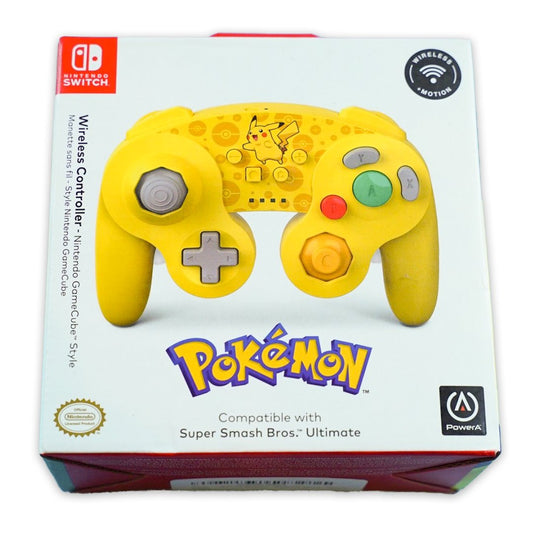 Pokémon GameCube-Style Controller for Nintendo Switch - Retro Island Gaming