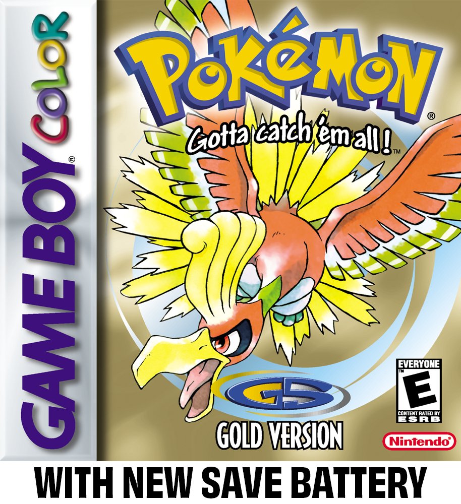 Pokemon Gold - GameBoy Color - Retro Island Gaming