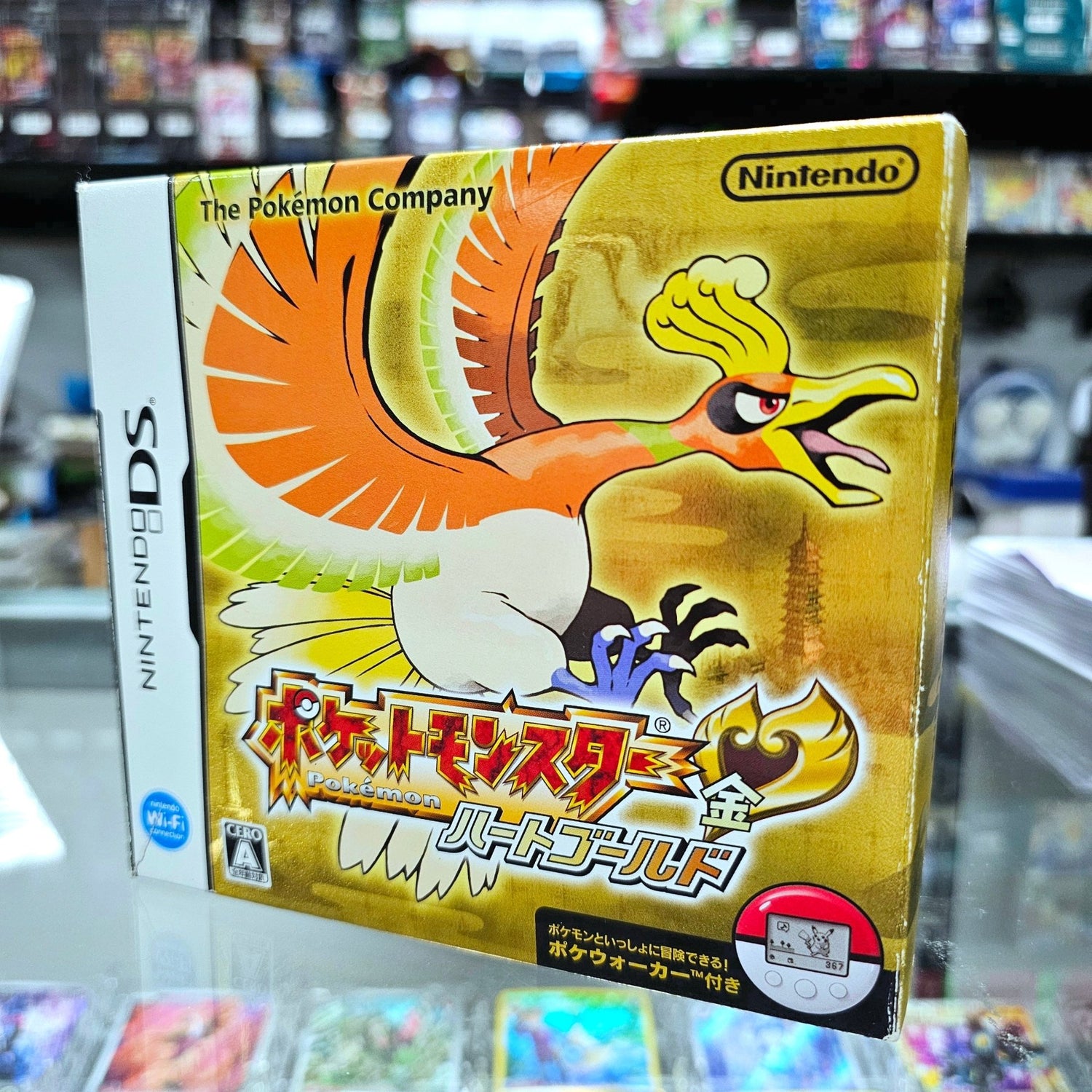 Pokemon HeartGold Version [Cardboard Box w/ Pokewalker] - JP Nintendo DS - Retro Island Gaming