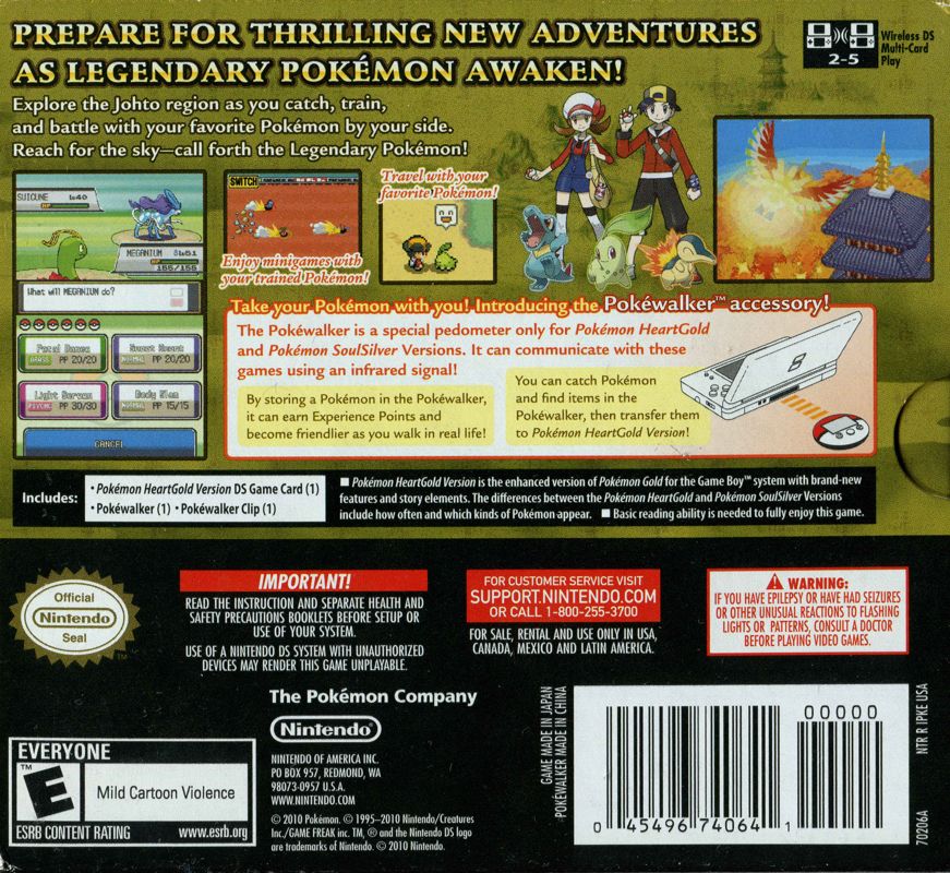 Pokemon HeartGold Version - Nintendo DS - Retro Island Gaming