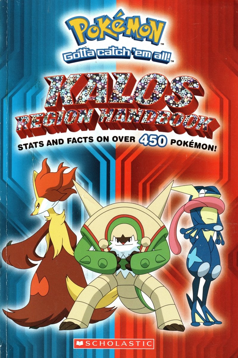 Pokémon: Kalos Region Handbook - Guide Book - Retro Island Gaming