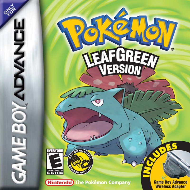 Pokemon LeafGreen Version - GameBoy Advance - Retro Island Gaming