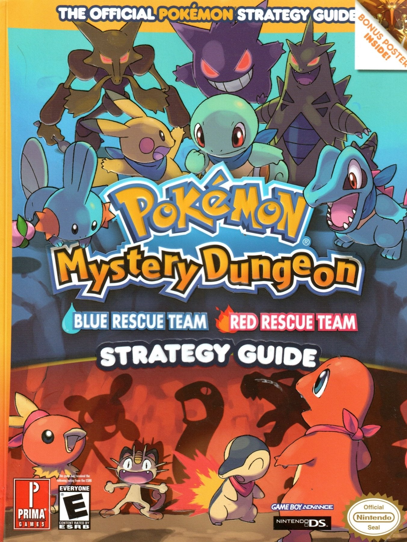 Pokemon Mystery Dungeon: Blue Rescue Team & Red Rescue Team Official Guide - Guide Book - Retro Island Gaming