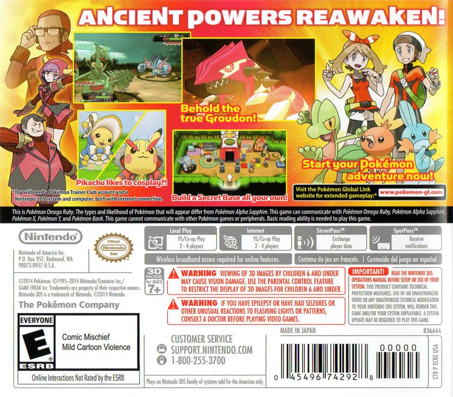 Pokemon Omega Ruby - Nintendo 3DS - Retro Island Gaming