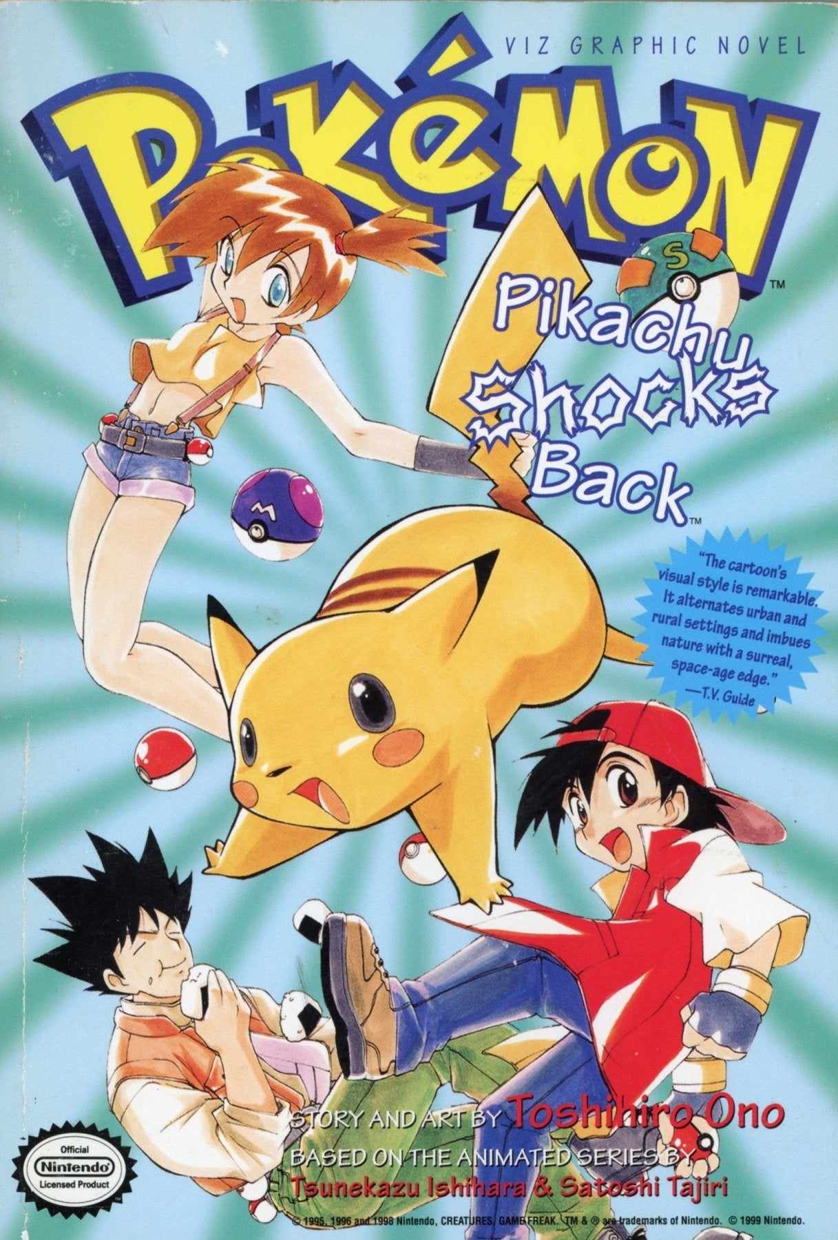 Pokemon: Pikachu Shocks Back - Book - Retro Island Gaming