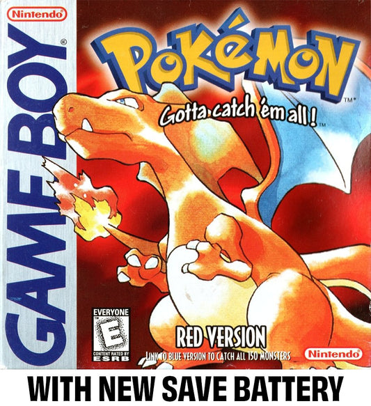 Pokemon Red - GameBoy - Retro Island Gaming