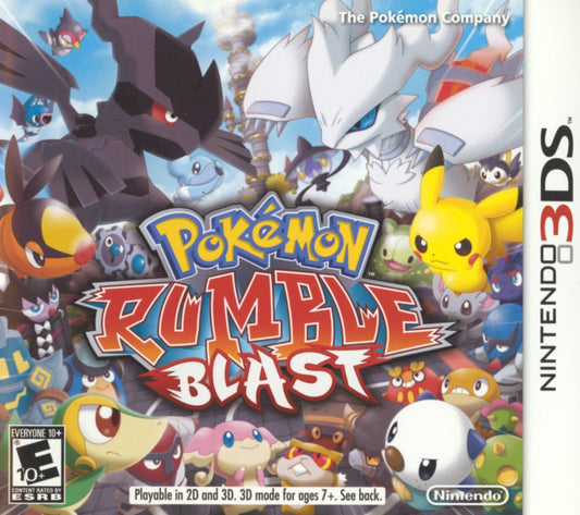 Pokemon Rumble Blast - Nintendo 3DS - Retro Island Gaming