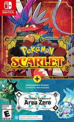 Pokemon Scarlet + The Hidden Treasure Of Area Zero [004 Revision] - Nintendo Switch - Retro Island Gaming