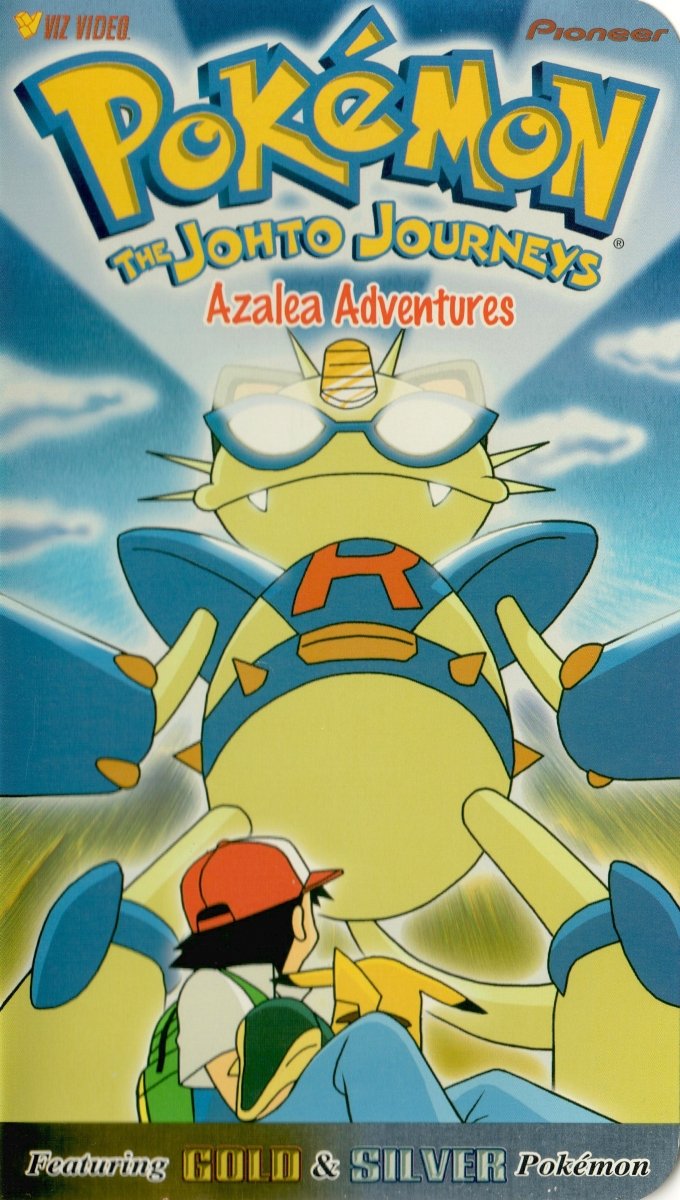 Pokemon the Johto Journeys Azalea Adventures - VHS - Retro Island Gaming