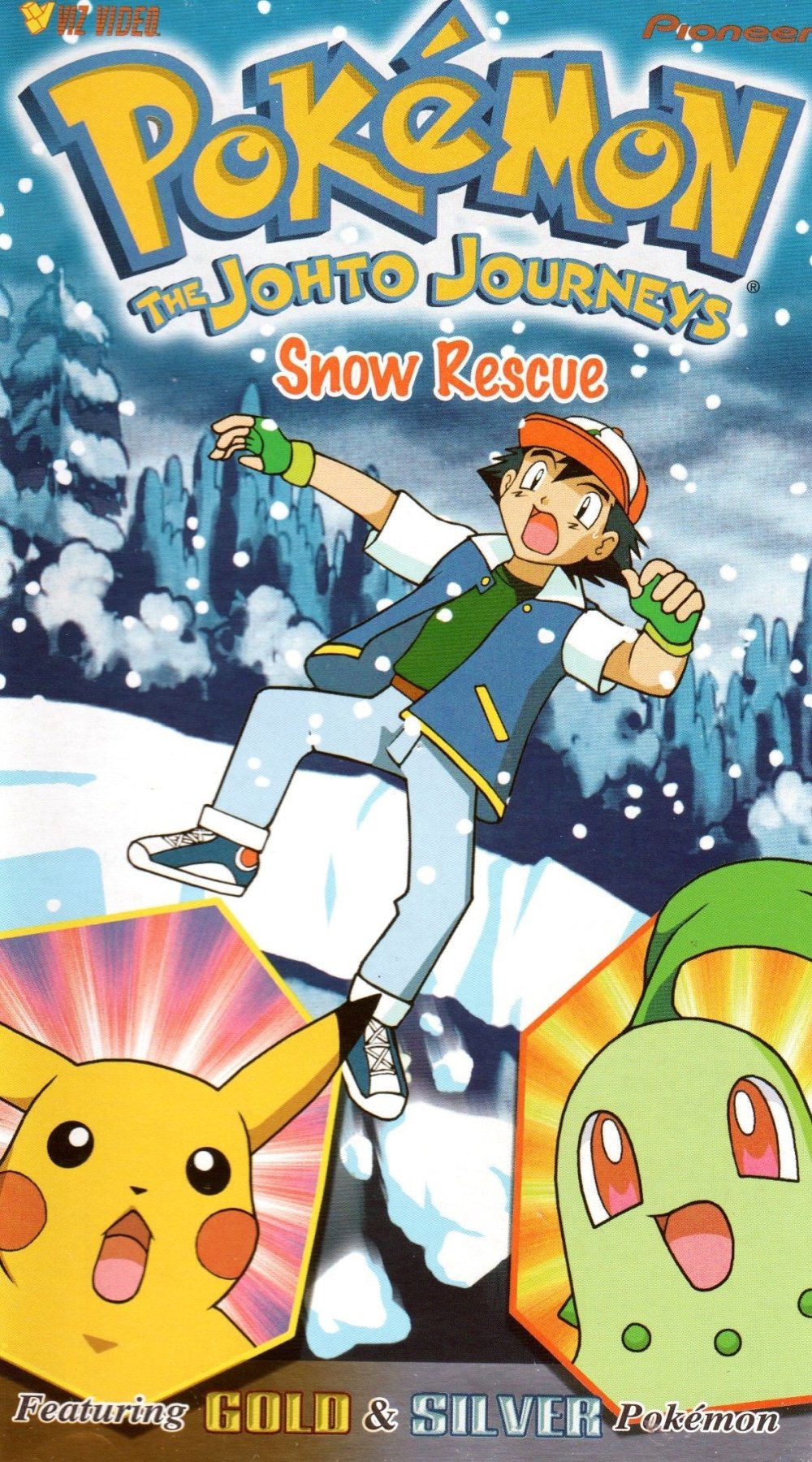 Pokemon The Johto Journeys Snow Rescue - VHS - Retro Island Gaming