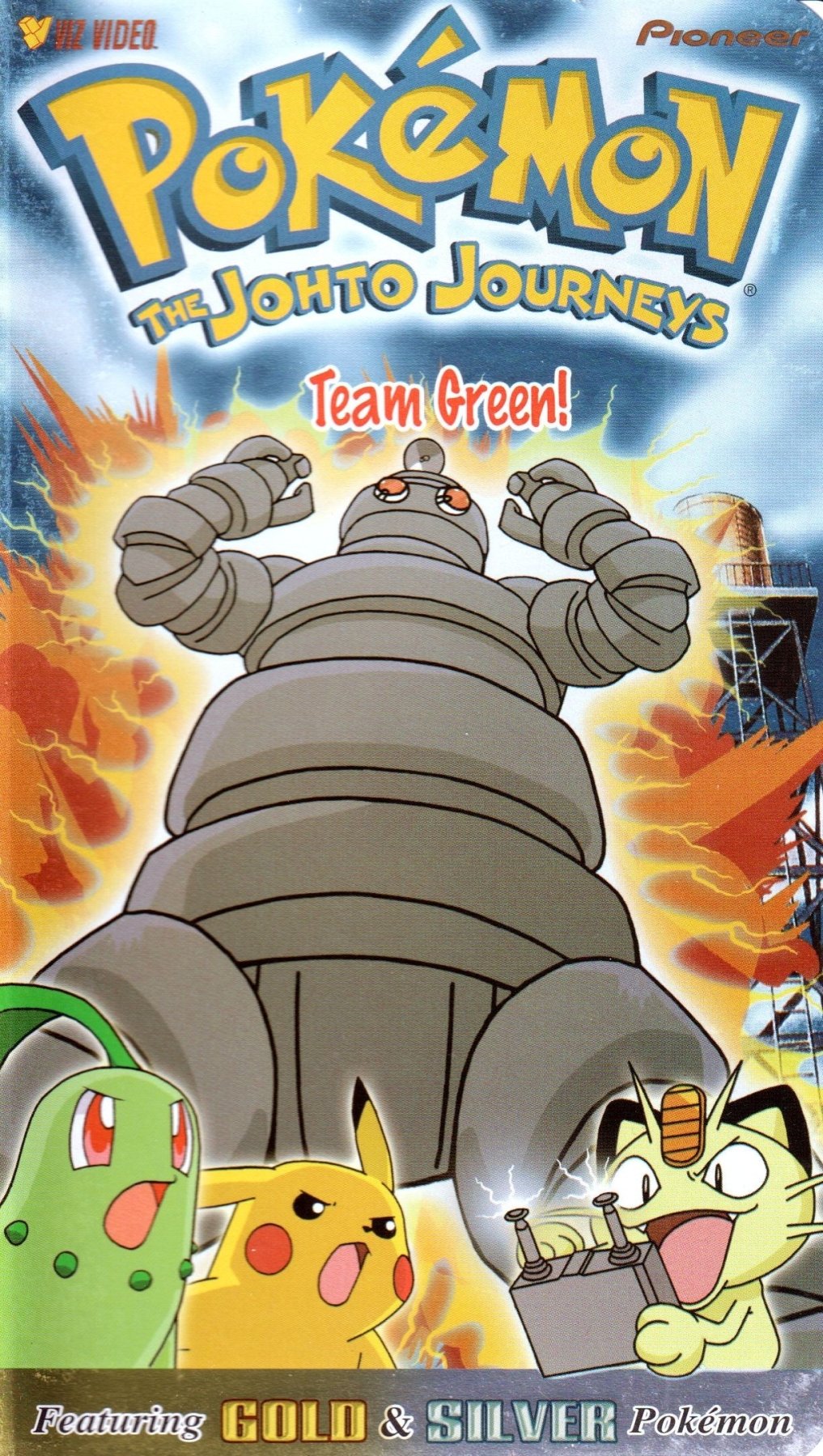 Pokemon The Johto Journeys Team Green - VHS - Retro Island Gaming