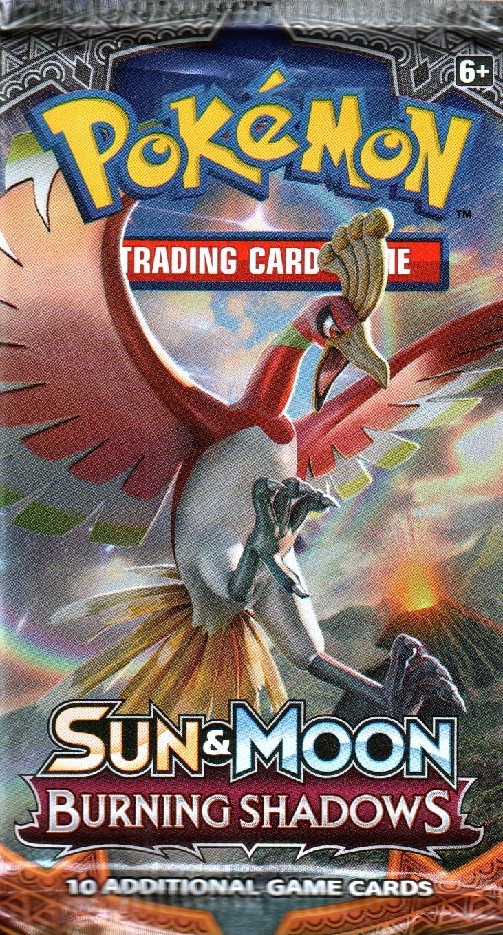 Pokémon Trading Card Game: Burning Shadows Booster Pack - Retro Island Gaming