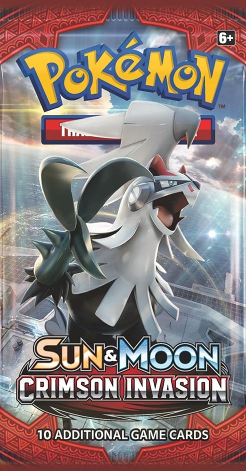Pokémon Trading Card Game: Crimson Invasion Booster Pack - Retro Island Gaming