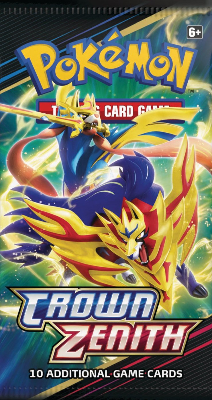 Pokémon Trading Card Game: Crown Zenith Booster Pack - Retro Island Gaming