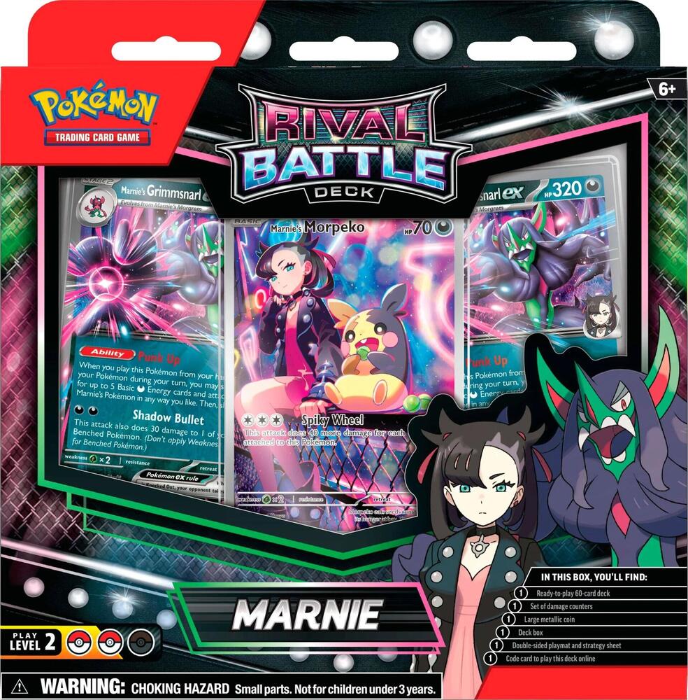 Pokémon Trading Card Game: Marnie Rival Battle Deck - Retro Island Gaming
