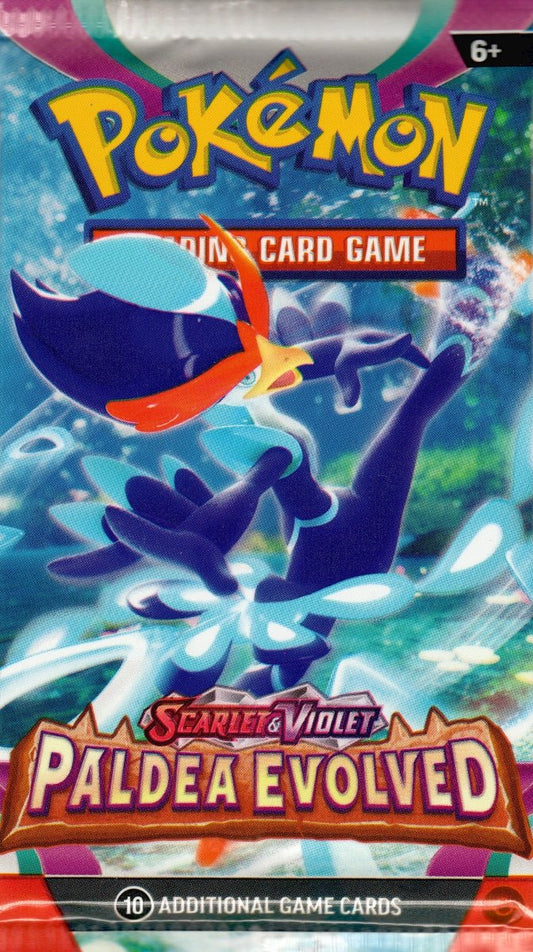Pokémon Trading Card Game: Paldea Evolved Booster Pack - Retro Island Gaming