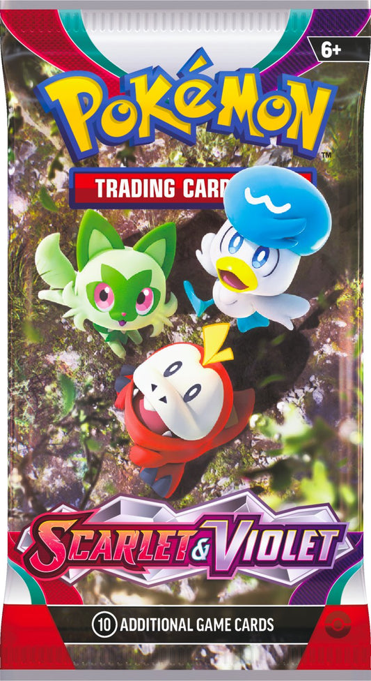 Pokémon Trading Card Game: Scarlet & Violet Booster Pack - Retro Island Gaming