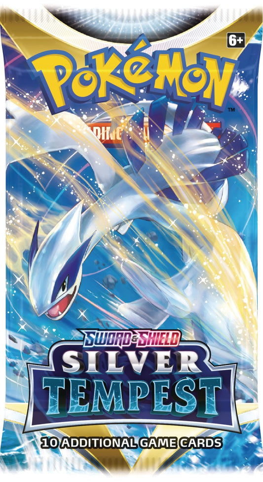 Pokémon Trading Card Game: Silver Tempest Booster Pack - Retro Island Gaming