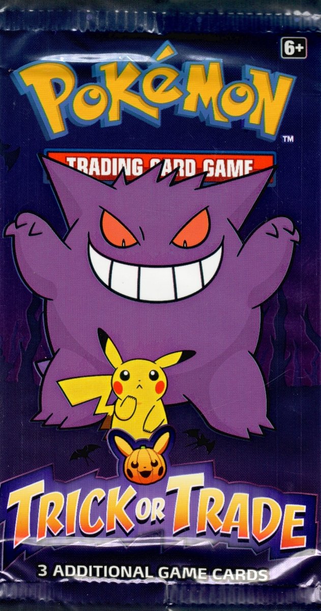 Pokémon Trading Card Game: Trick or Trade (2022) Booster Pack - Retro Island Gaming