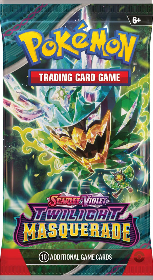 Pokémon Trading Card Game: Twilight Masquerade Booster Pack - Retro Island Gaming