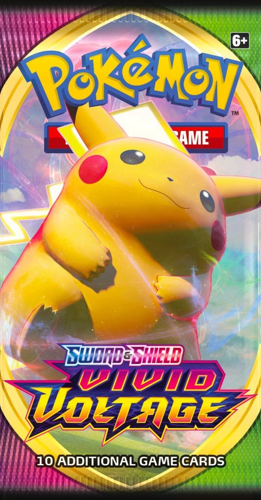 Pokémon Trading Card Game: Vivid Voltage Booster Pack - Retro Island Gaming