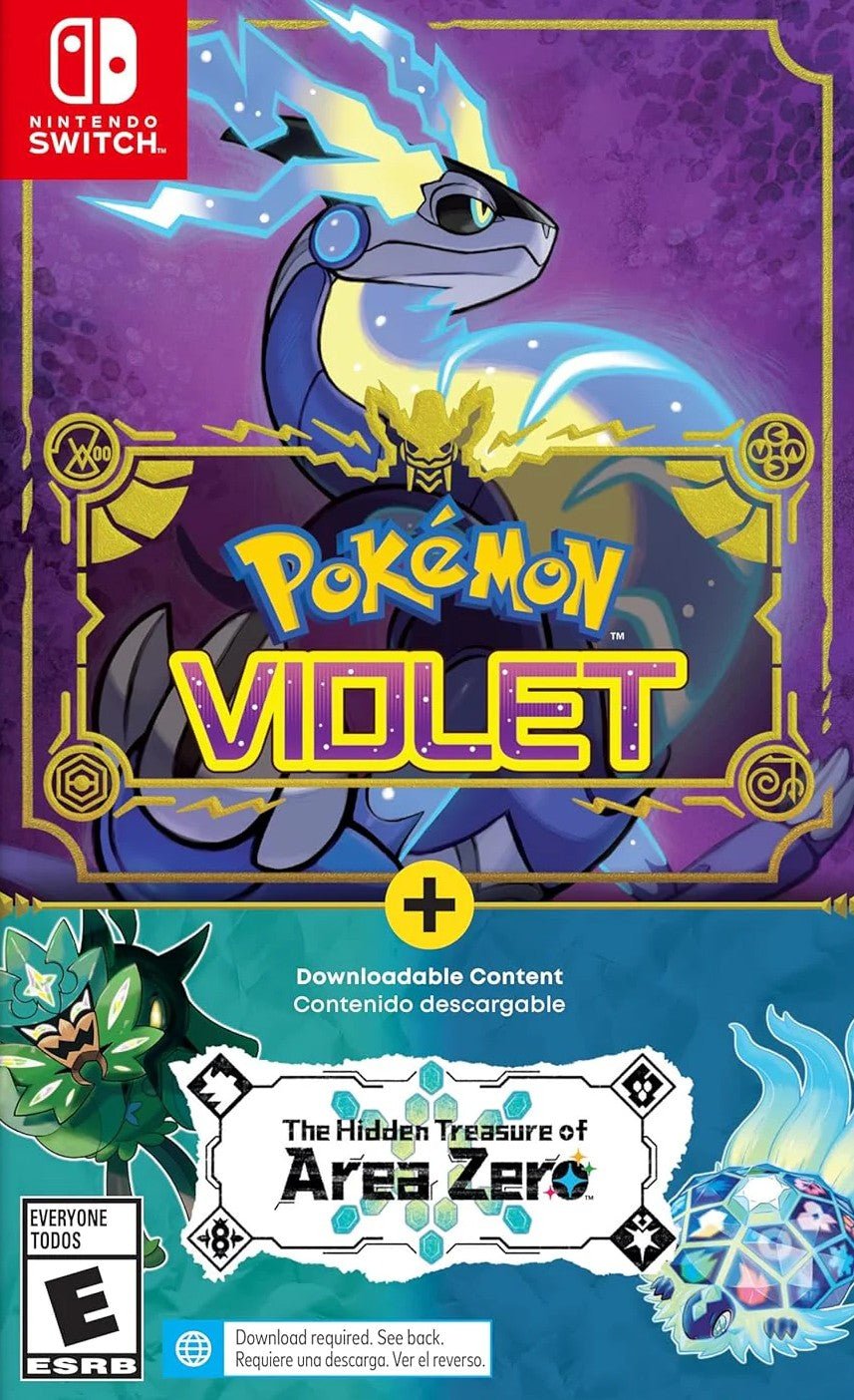 Pokemon Violet + The Hidden Treasure Of Area Zero [004 Revision] - Nintendo Switch - Retro Island Gaming