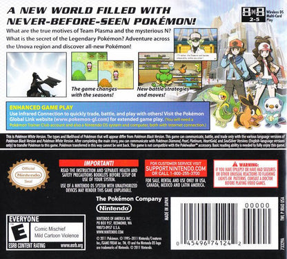 Pokemon White - Nintendo DS - Retro Island Gaming