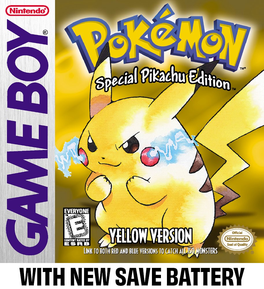 Pokemon Yellow - GameBoy - Retro Island Gaming