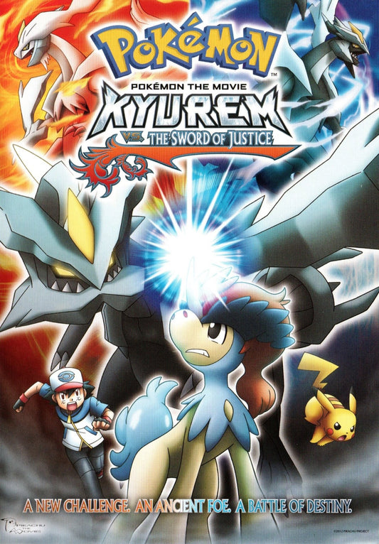 Pokmon the Movie 15: Kyurem vs. the Sword of Justice - DVD - Retro Island Gaming