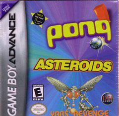 Pong / Asteroids / Yar's Revenge - GameBoy Advance - Retro Island Gaming