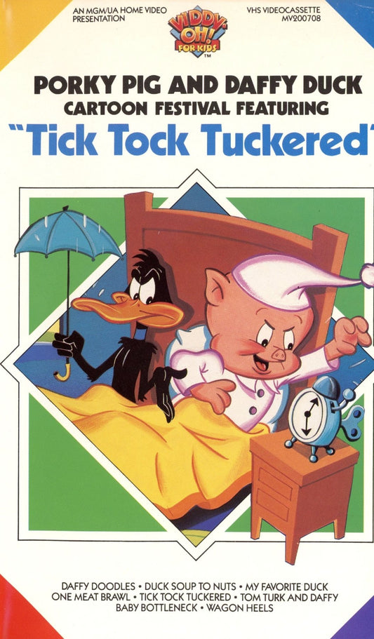 Porky Pig and Daffy Duck: Tick Tock Tuckered - VHS - Retro Island Gaming