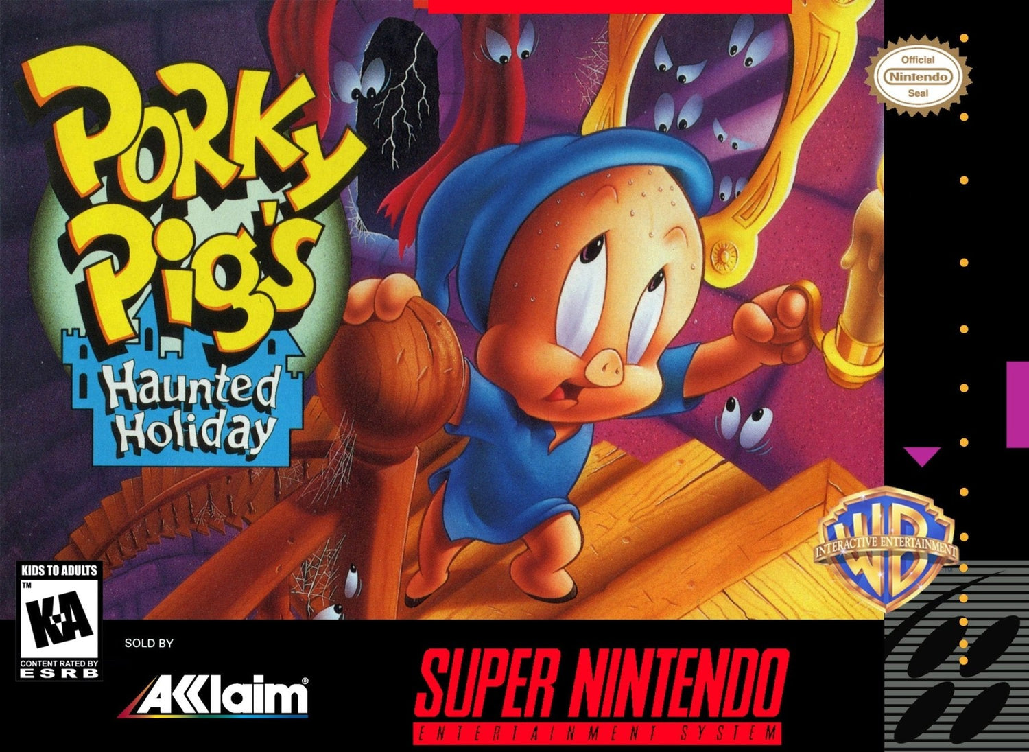 Porky Pig's Haunted Holiday - Super Nintendo - Retro Island Gaming