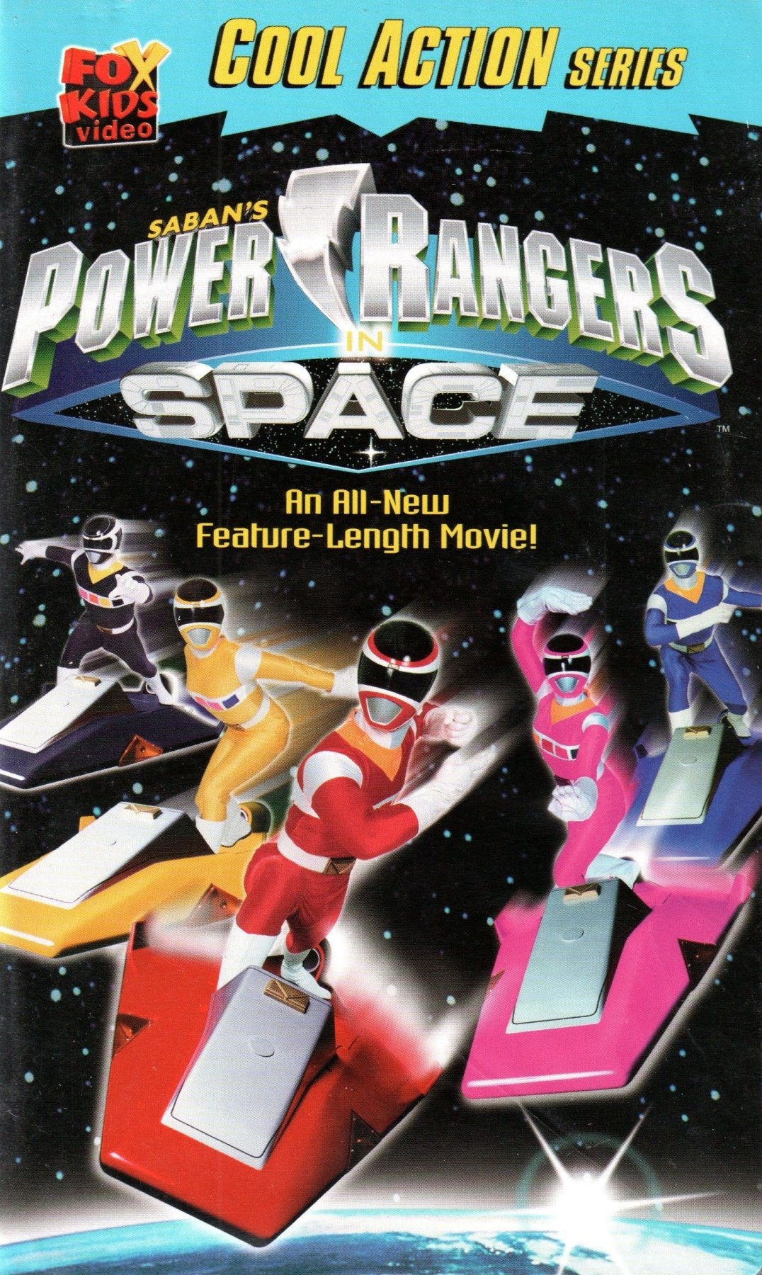 Power Rangers in Space - VHS - Retro Island Gaming