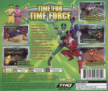 Power Rangers Time Force - Playstation - Retro Island Gaming