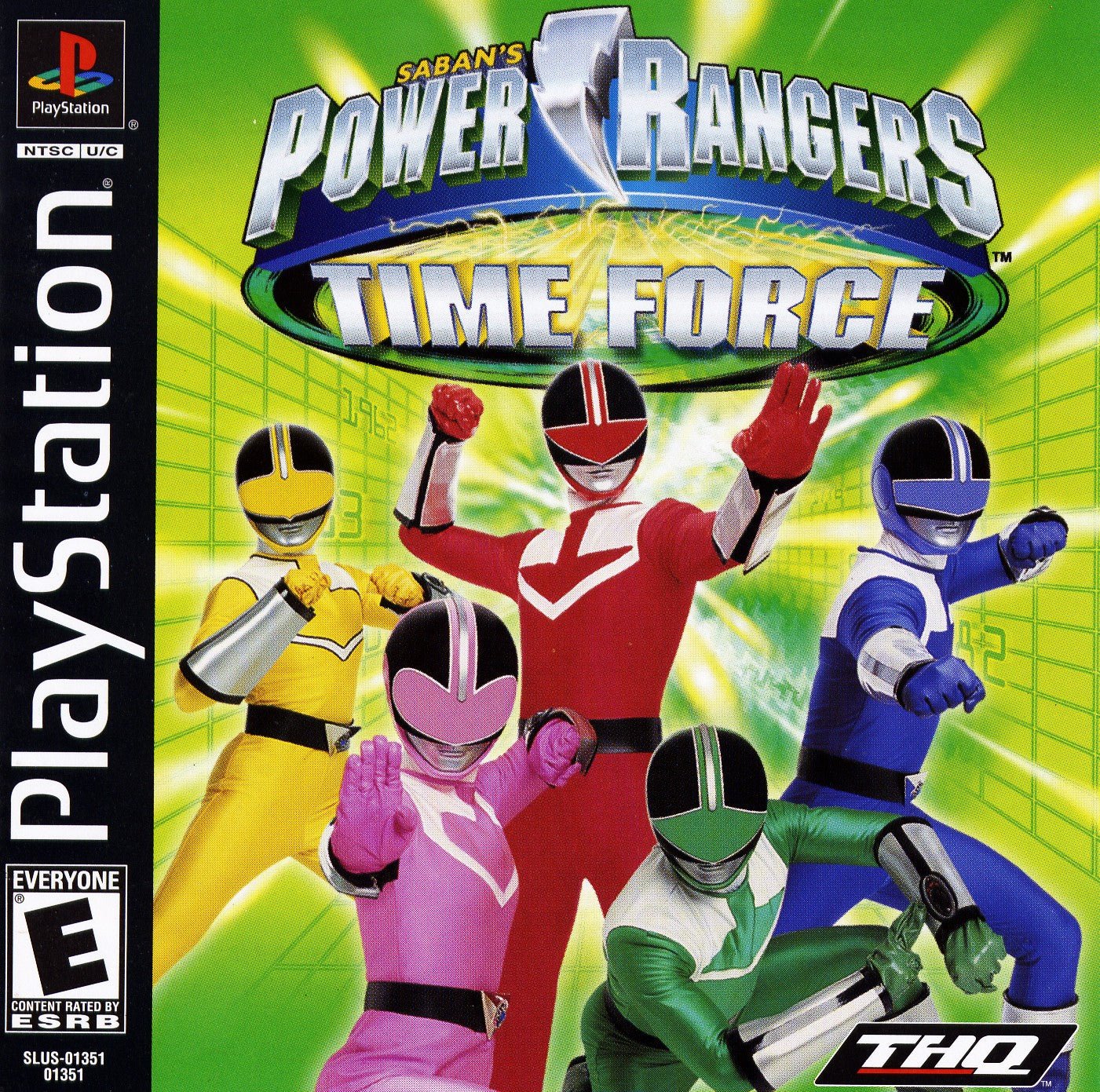 Power Rangers Time Force - Playstation - Retro Island Gaming