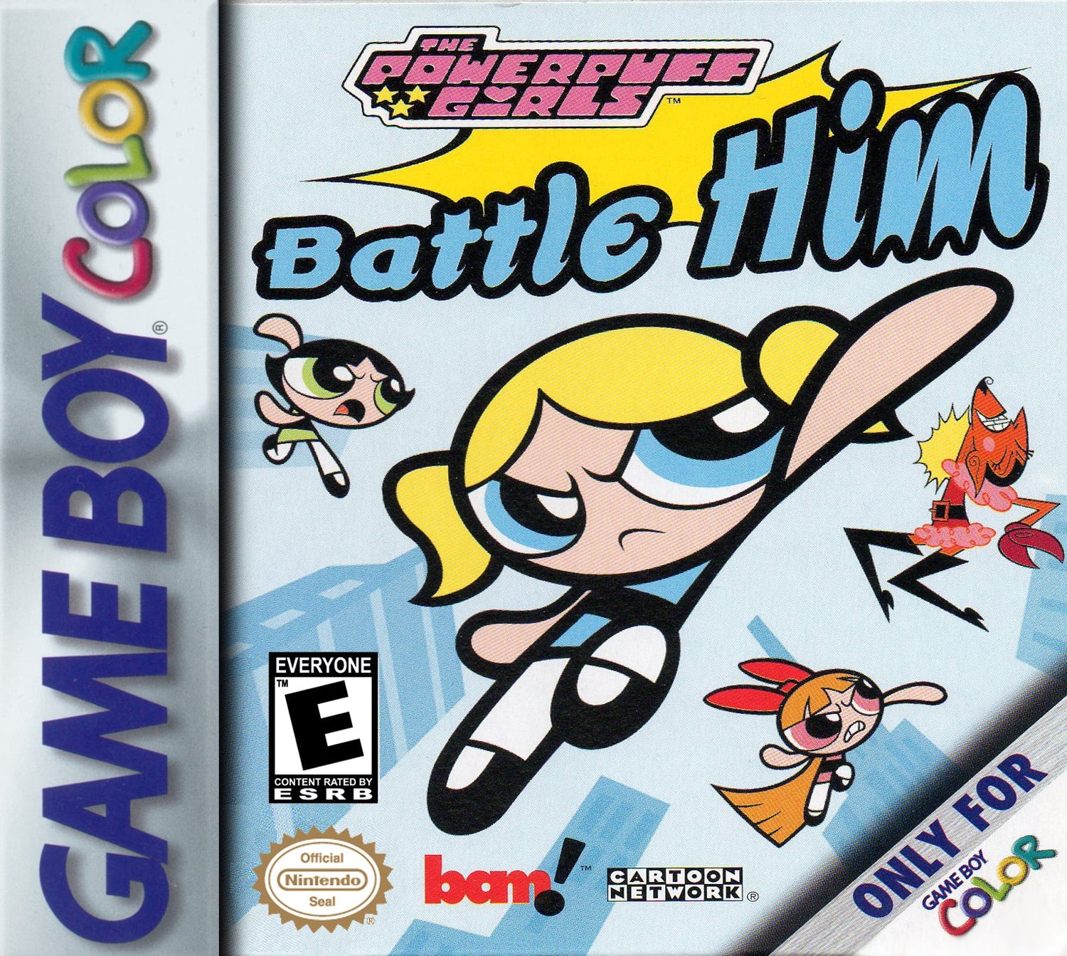 Powerpuff Girls Battle Him - GameBoy Color - Retro Island Gaming