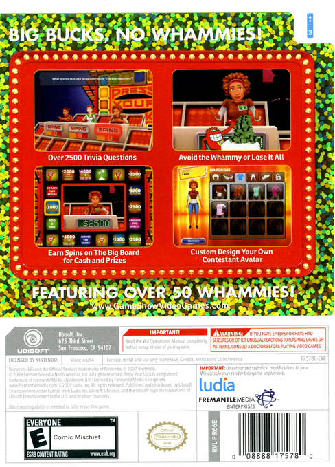 Press Your Luck: 2010 Edition - Wii - Retro Island Gaming