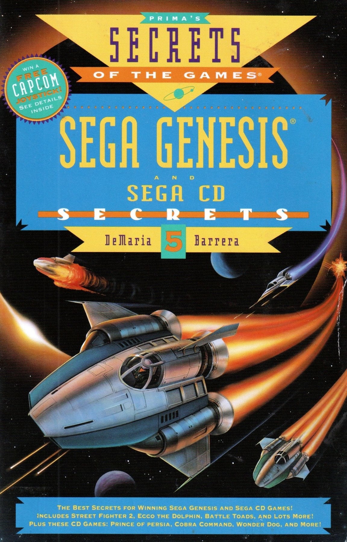 Prima's Secrets of the Games: Sega Genesis and Sega CD Secrets (Volume 5) - Guide Book - Retro Island Gaming