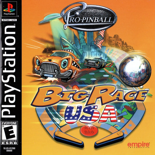 Pro Pinball Big Race USA - Playstation - Retro Island Gaming