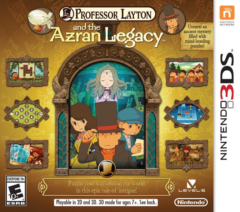 Professor Layton and the Azran Legacy - Nintendo 3DS - Retro Island Gaming